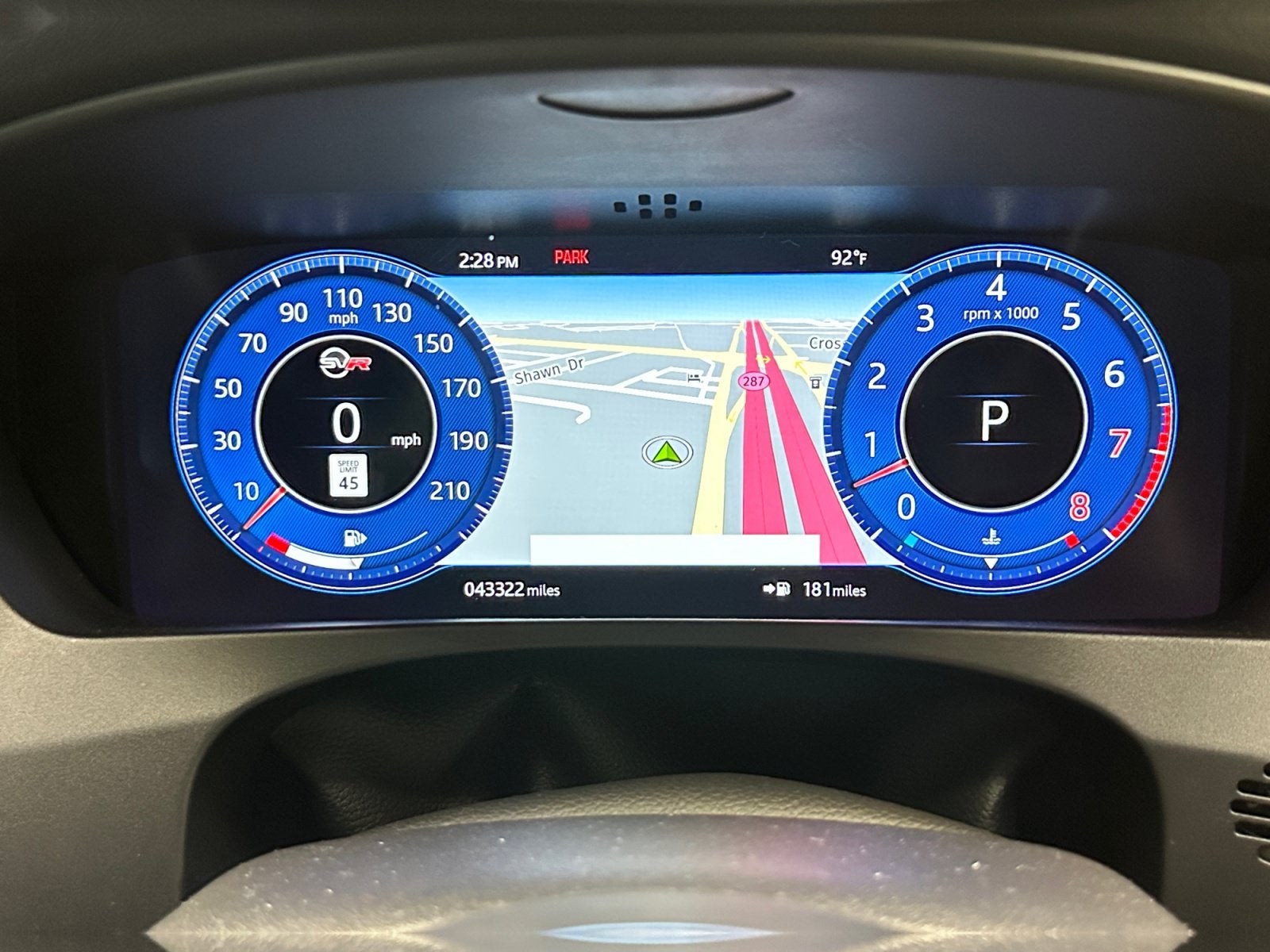 2020 Jaguar F-PACE SVR P550 AWD Automatic