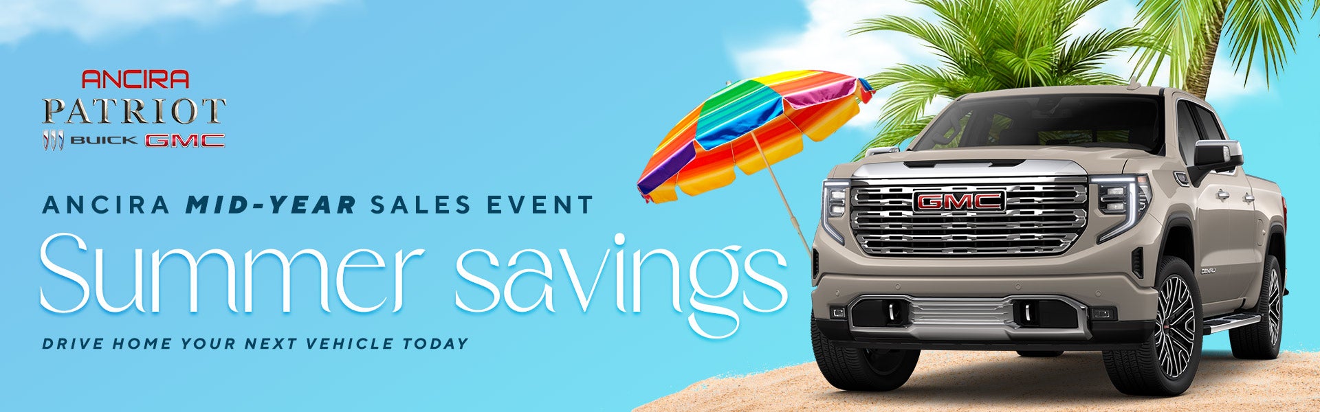 Promotional banner for the Ancira Mid-Year Sales Event