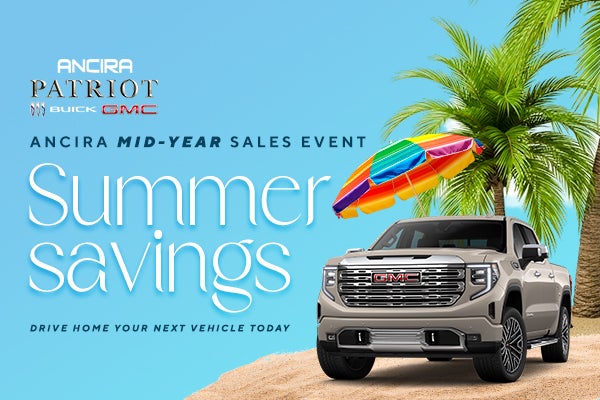Promotional banner for the Ancira Mid-Year Sales Event